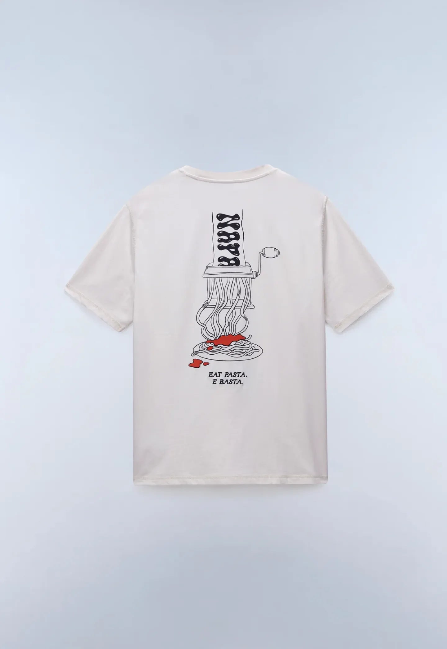 Light Gray טי שירט קצרה לגברים Sol NAPAPIJRI