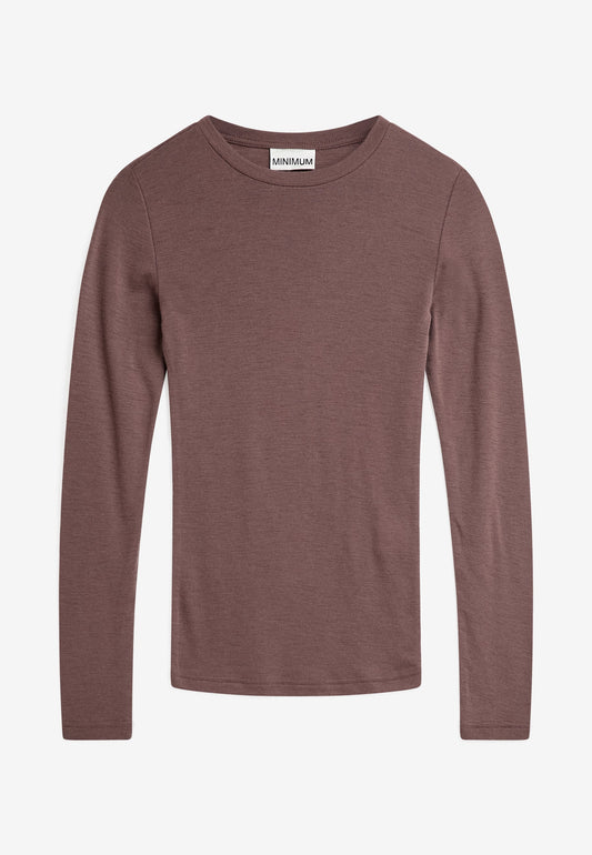 Dim Gray סריג נשים Natashas Crew Neck MINIMUM