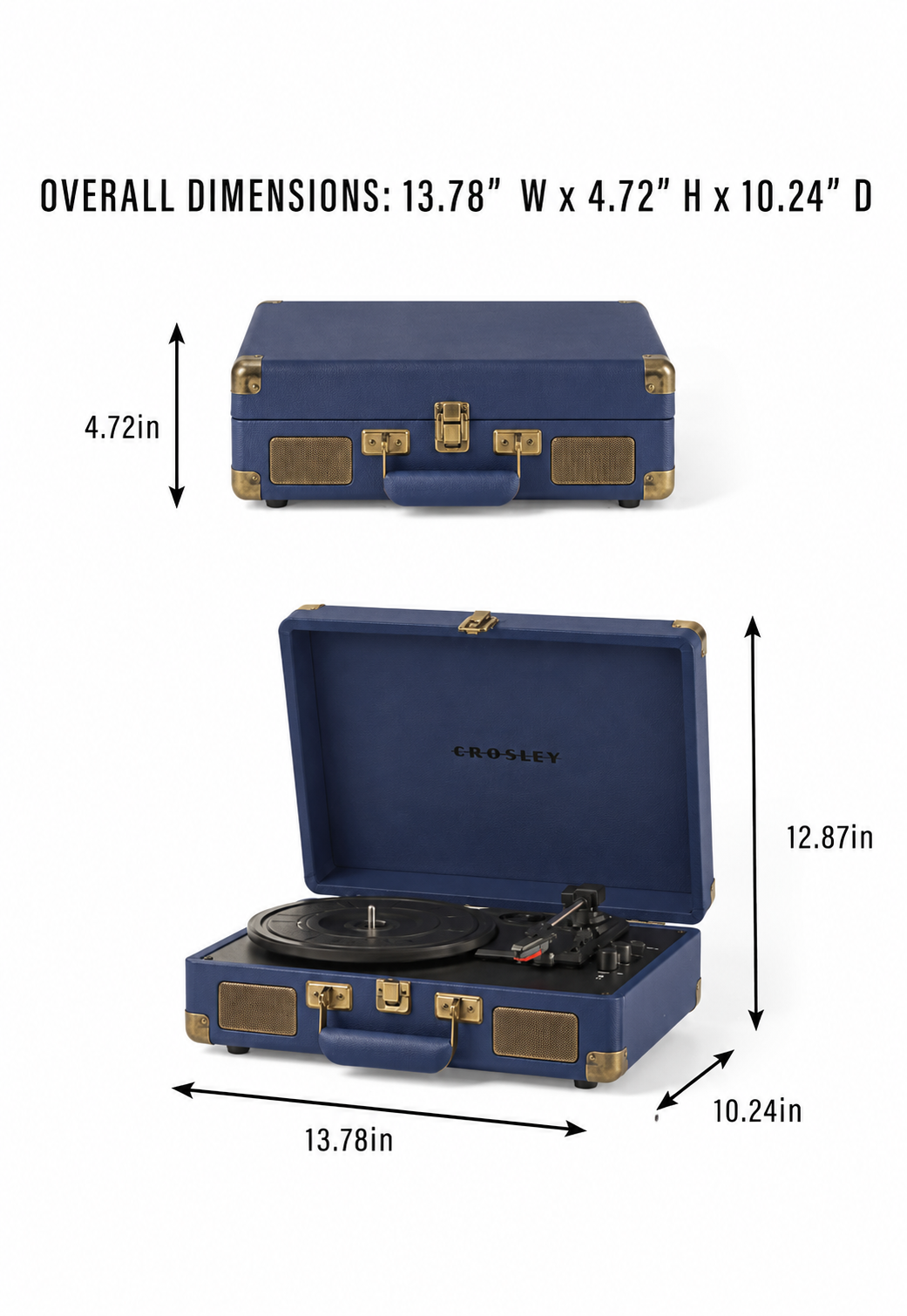 פטיפון Crosley Cruiser Plus