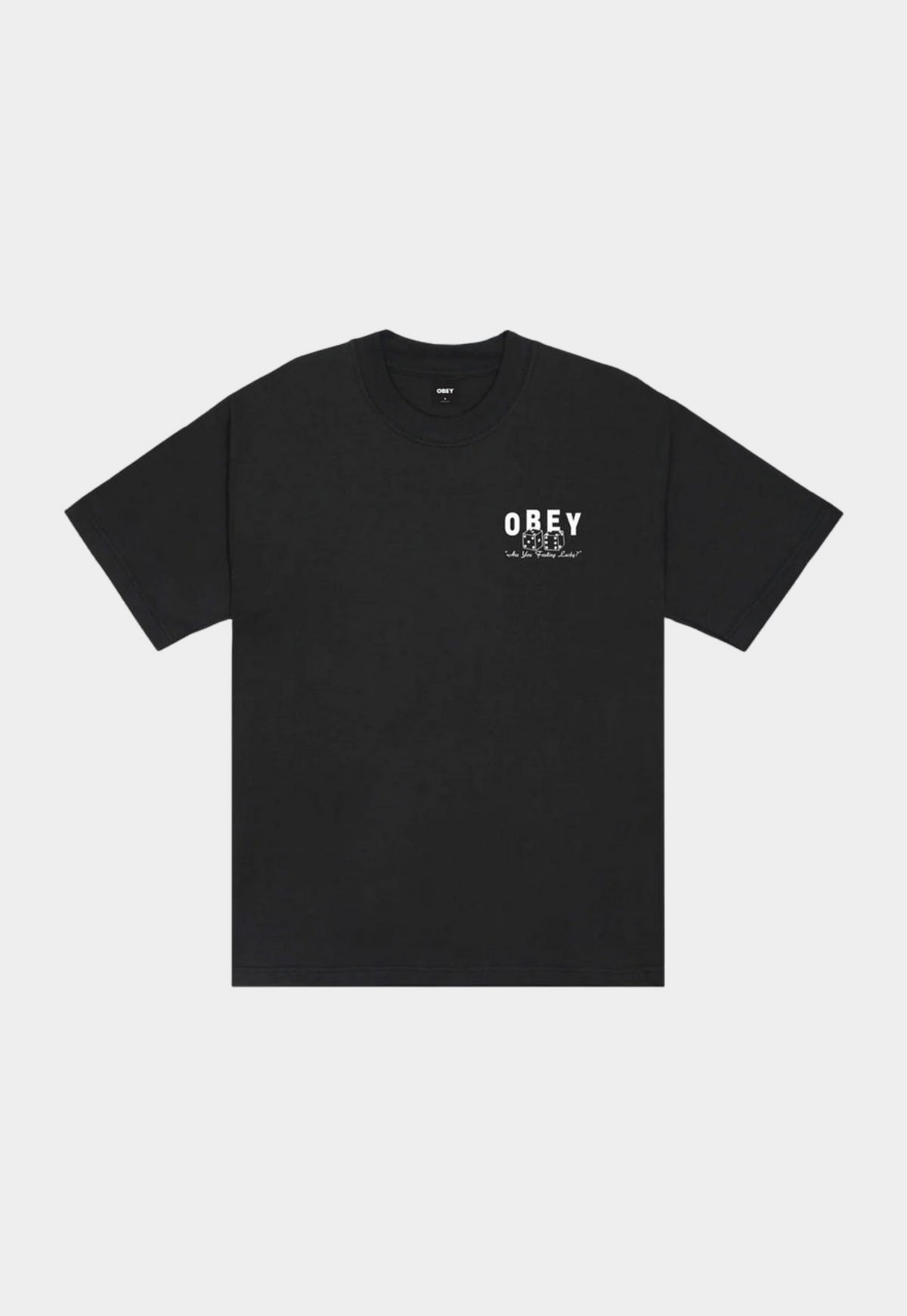 Dark Slate Gray OBEY NEWSTAND טי שירט קצרה OBEY