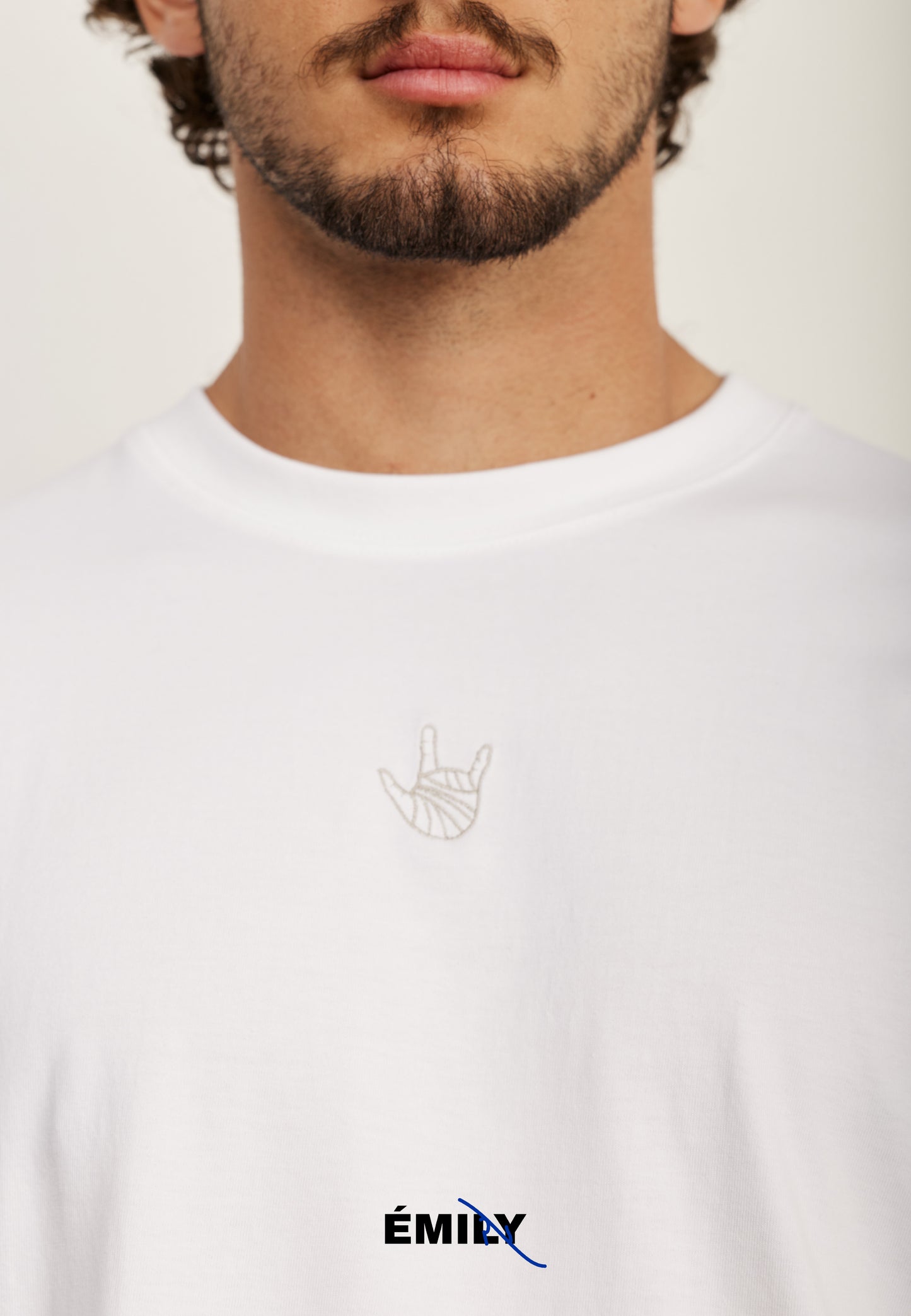 Lavender טי שירט קצרה LOUDER by Emily EMILY