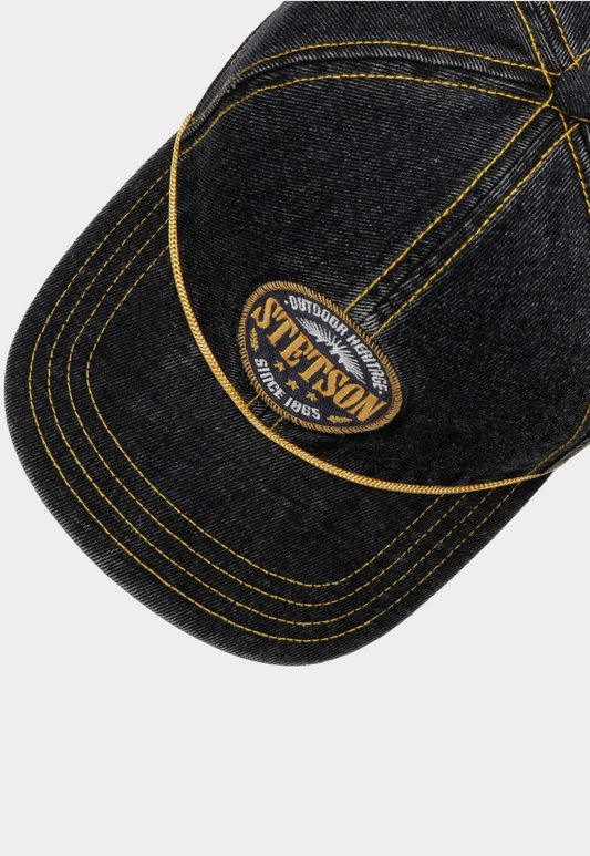 Black כובע מצחיה לגברים / נשים Outdoor Heritage STETSON‎