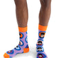 White Smoke גרבי The Beatles The Band HAPPY SOCKS