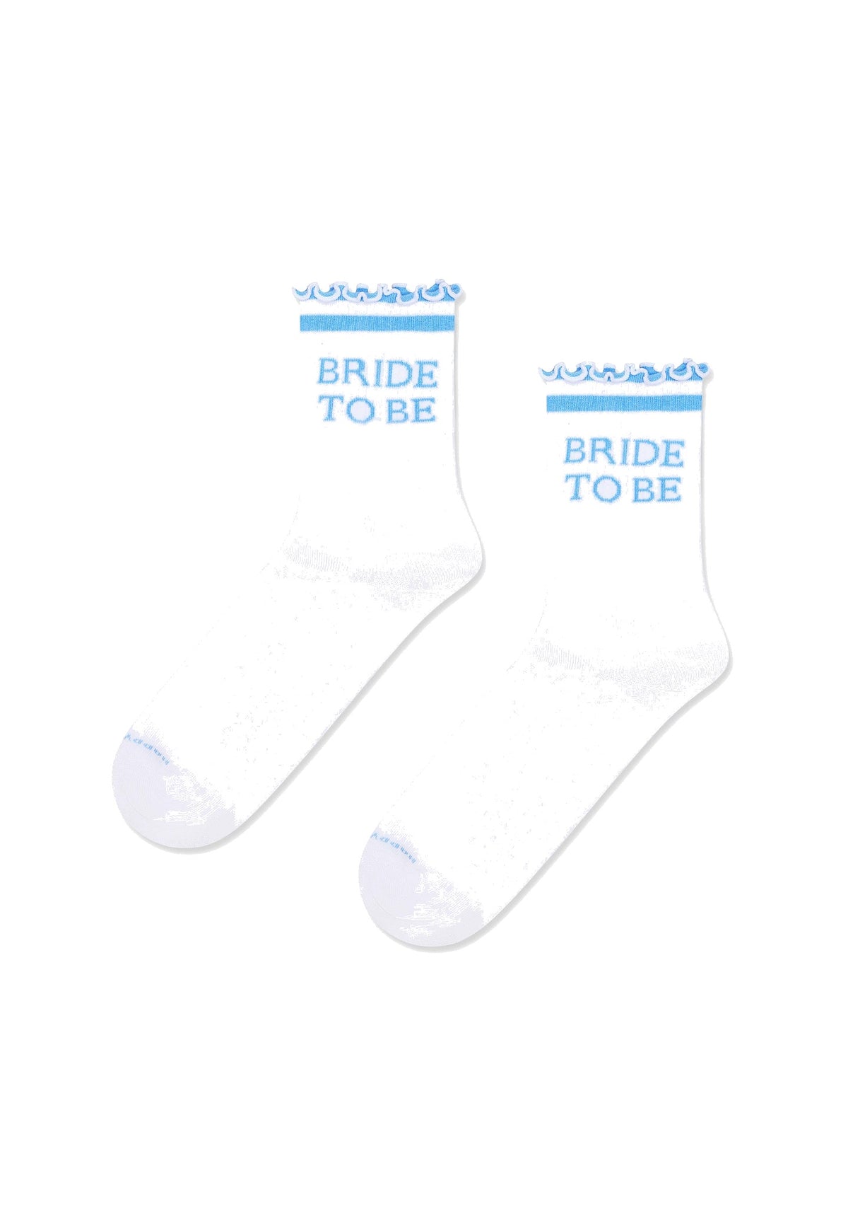 White Smoke מארז מתנה 2 זוגות גרבי Bridal בגובה בינוני HAPPY SOCKS