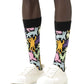 White Smoke גרבי Cat HAPPY SOCKS