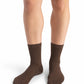 White Smoke גרבי Soft Lurex בגובה בינוני HAPPY SOCKS