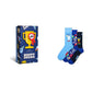 White Smoke מארז מתנה 3 זוגות גרבי Dad HAPPY SOCKS