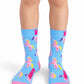 White Smoke מארז 2 זוגות גרבי תינוקות Unicorn HAPPY SOCKS