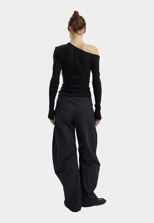Lavender חולצת נשים Papper Off Shoulder MOTHER OF ALL