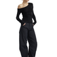 חולצת נשים Papper Off Shoulder