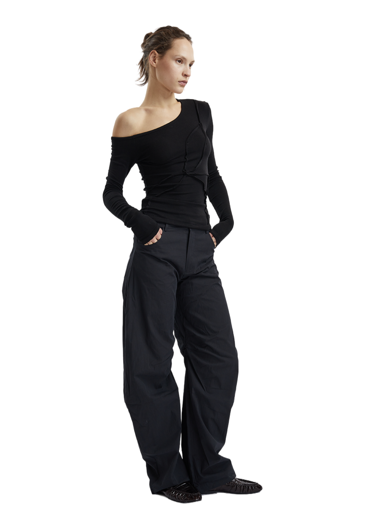 חולצת נשים Papper Off Shoulder
