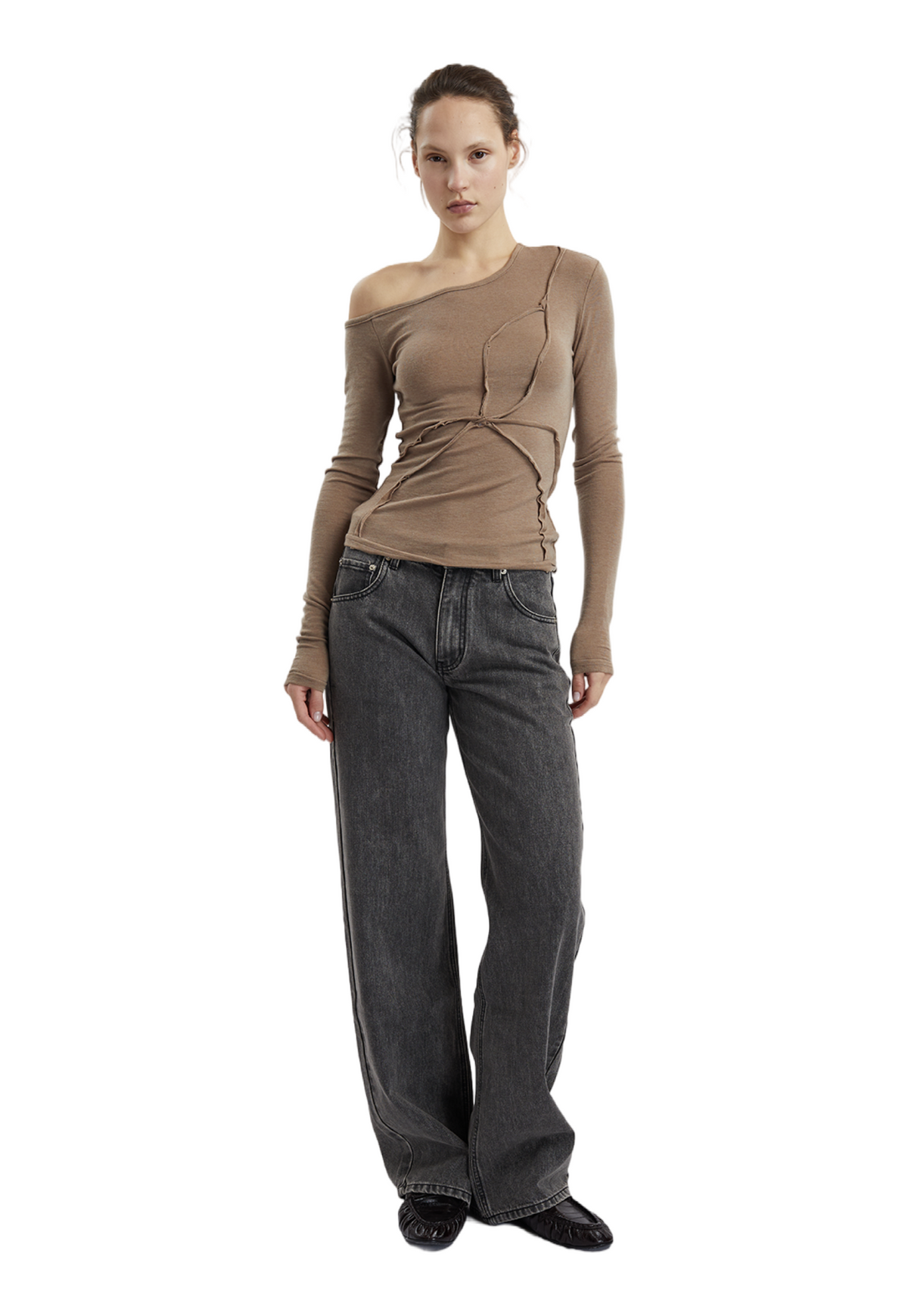 חולצת נשים Papper Off Shoulder
