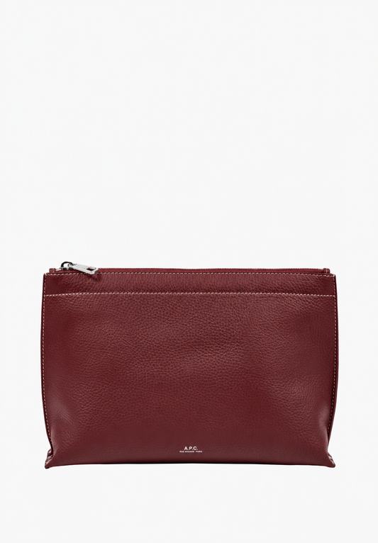Saddle Brown תיק קלאץ' לנשים Neige Clou A.P.C