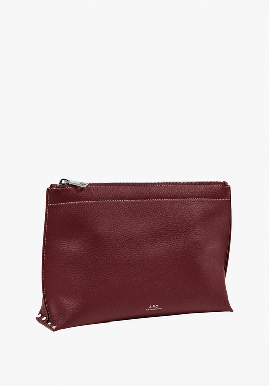 Saddle Brown תיק קלאץ' לנשים Neige Clou A.P.C