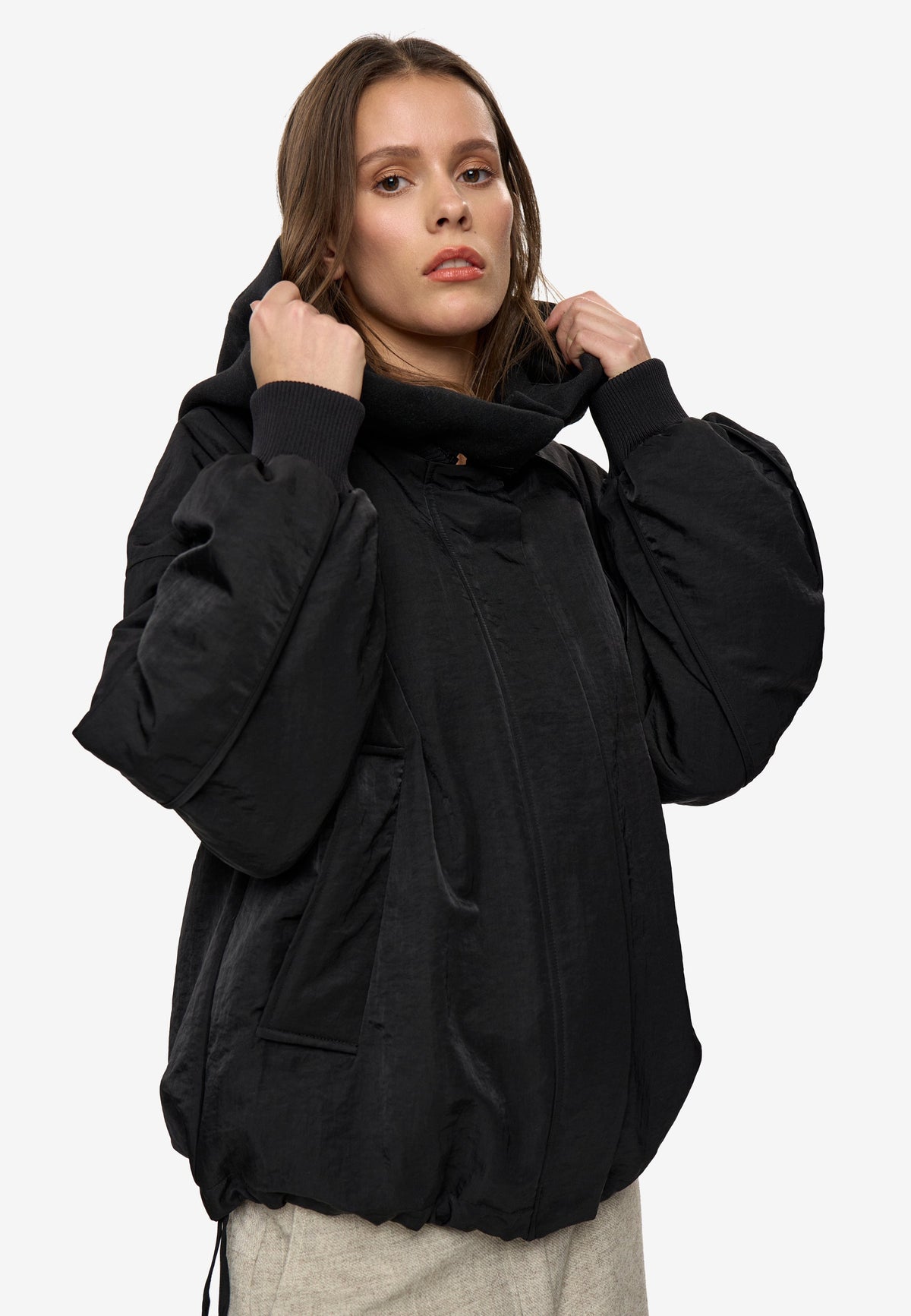White Smoke PLUM BOMBER JACKET 4780 ג'קט MINIMUM