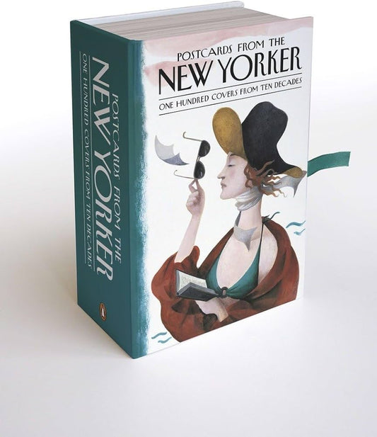 Light Gray מארז Postcards from The New Yorker: One Hundred Covers from Ten Decades SHALOSH BOOKS