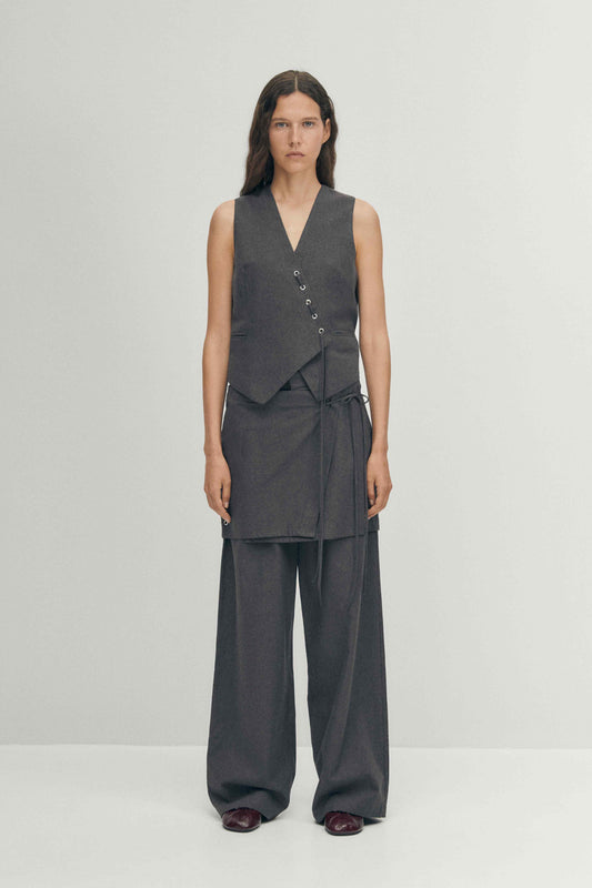 Light Gray ווסט לנשים Sabre ALOHAS