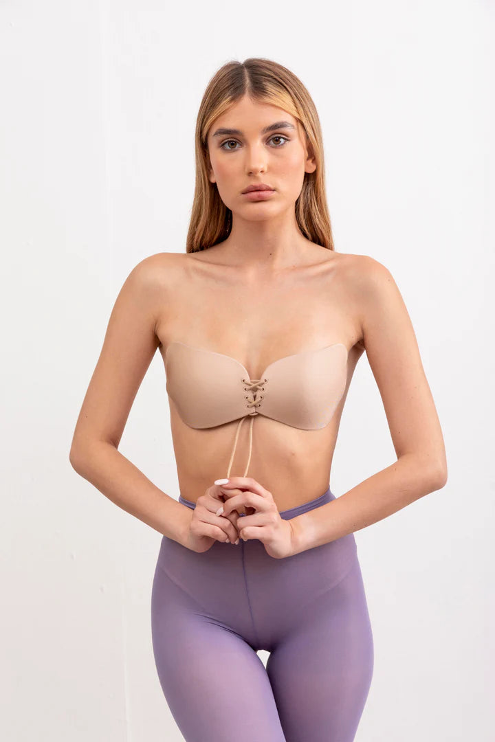 Antique White חזיית בד נדבקת BRAVA ISABELLE