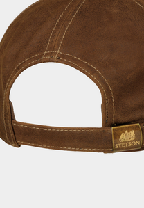 Lavender כובע מצחיה לגברים / נשים Retro Stripes Leather STETSON‎