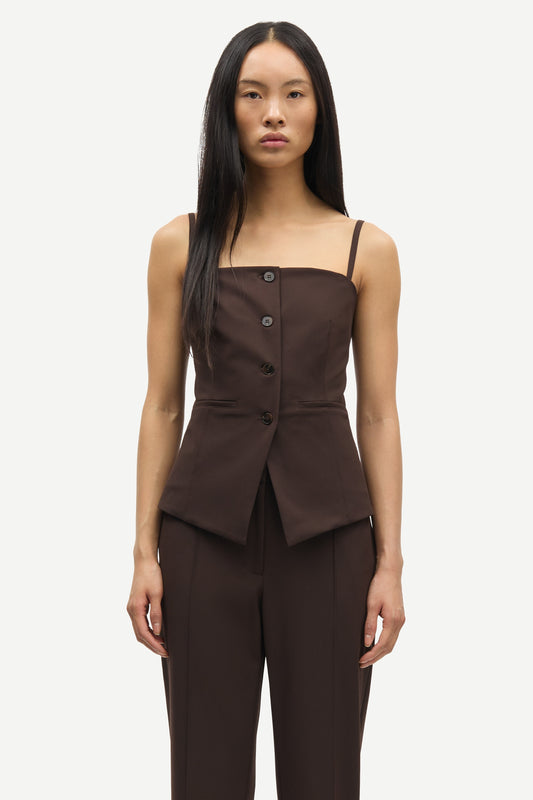 Dark Slate Gray גופיה לנשים Saclo SAMSOE SAMSOE