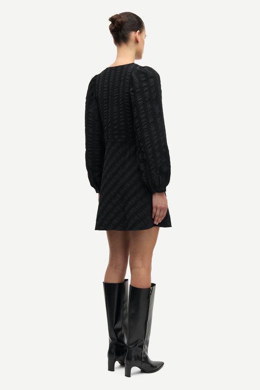 Black שמלת מיני לנשים Salahai SAMSOE SAMSOE