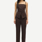 White Smoke מכנסיים ארוכים לנשים Saloto Trousers SAMSOE SAMSOE