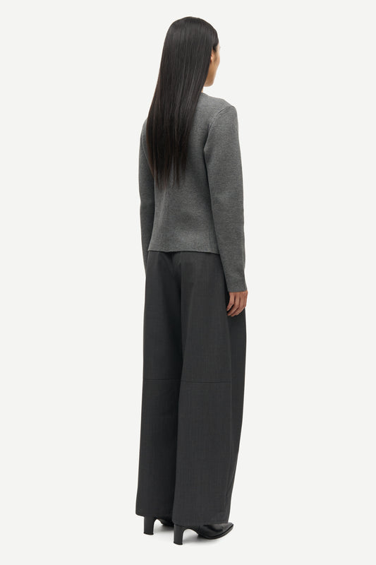 Dark Slate Gray קרדיגן אלגנטי לנשים Salula SAMSOE SAMSOE