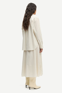 Light Gray חצאית מקסי לנשים Sathea SAMSOE SAMSOE