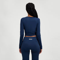 Dark Slate Gray חולצת מעטפת ארוכה לנשים Dicarla ELLESSE‎