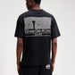 Black טי שירט קצרה לגברים Club Di Corsa ELLESSE‎