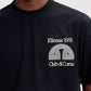 Black טי שירט קצרה לגברים Club Di Corsa ELLESSE‎