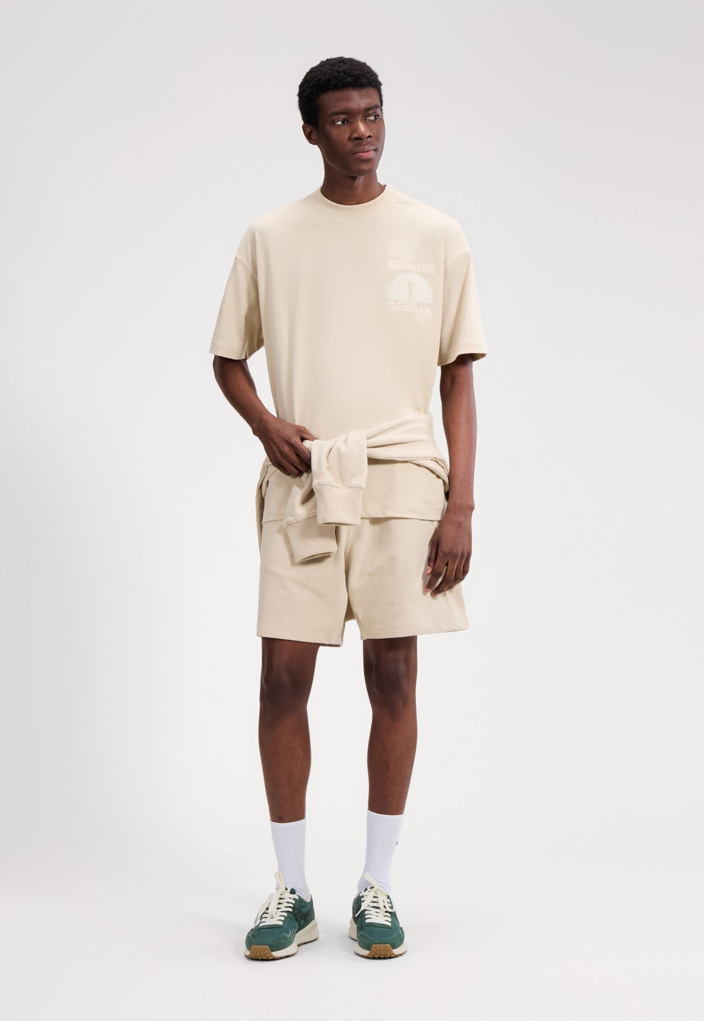 Lavender טי שירט קצרה לגברים Club Di Corsa ELLESSE‎