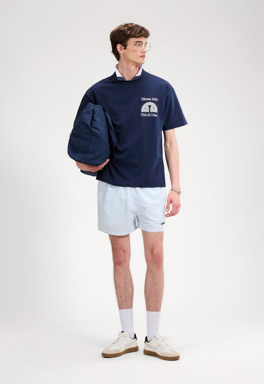 Lavender טי שירט קצרה לגברים Club Di Corsa ELLESSE‎