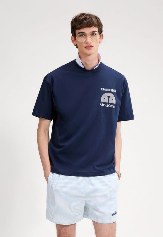 Lavender טי שירט קצרה לגברים Club Di Corsa ELLESSE‎