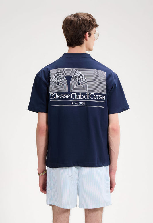 Lavender טי שירט קצרה לגברים Club Di Corsa ELLESSE‎