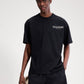 Black טי שירט קצרה לגברים Ellesse Oversized ELLESSE‎