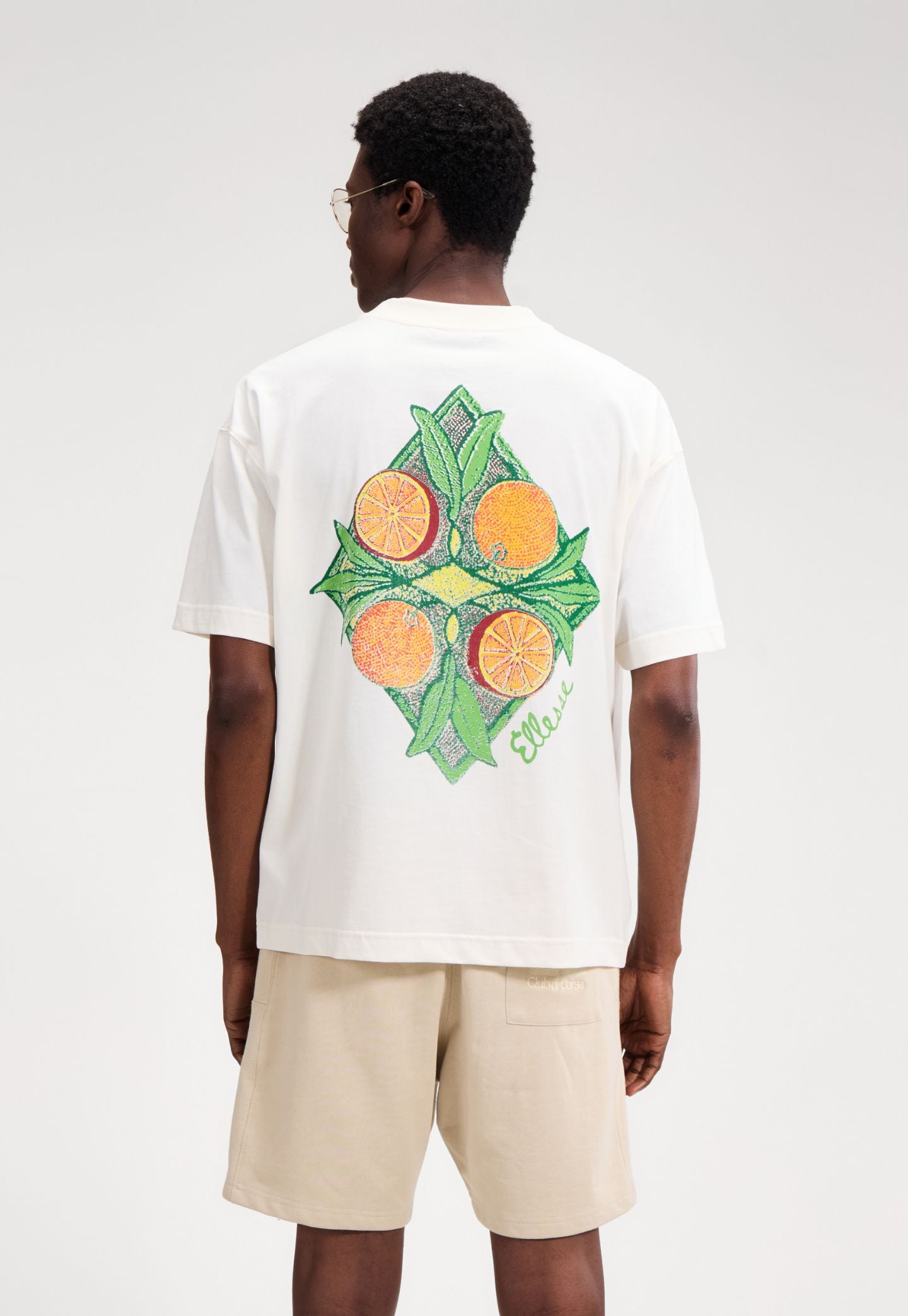 Lavender טי שירט קצרה לגברים D’Italia Graphic ELLESSE‎