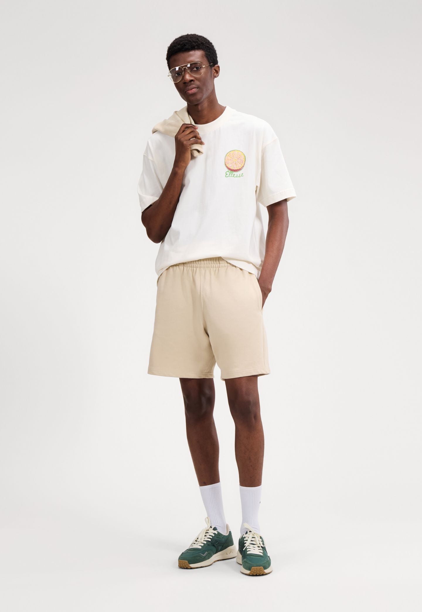 Lavender מכנסיים קצרים לגברים Club Di Corsa ELLESSE‎