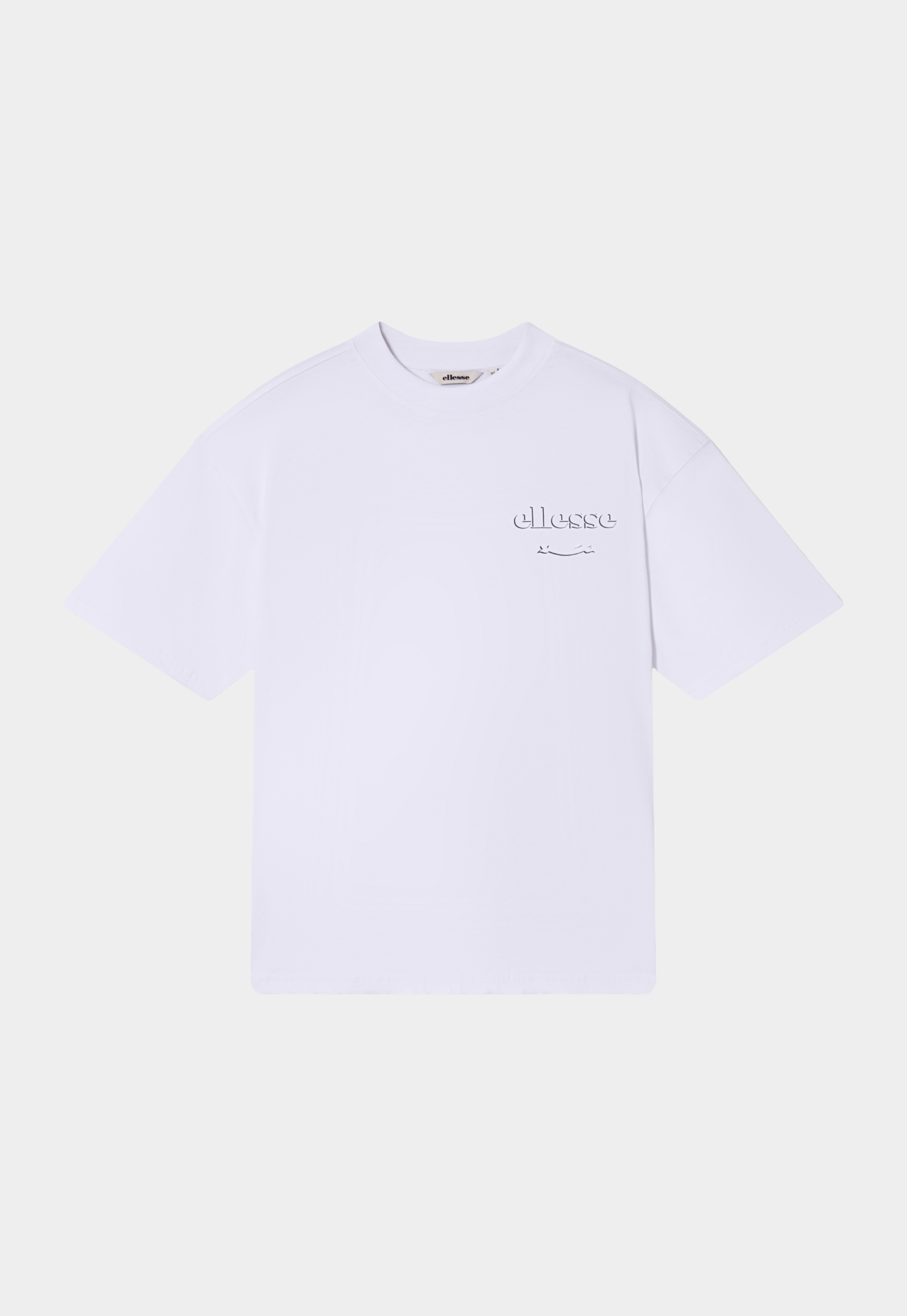 Lavender טי שירט קצרה לגברים Scroll Graphic ELLESSE‎