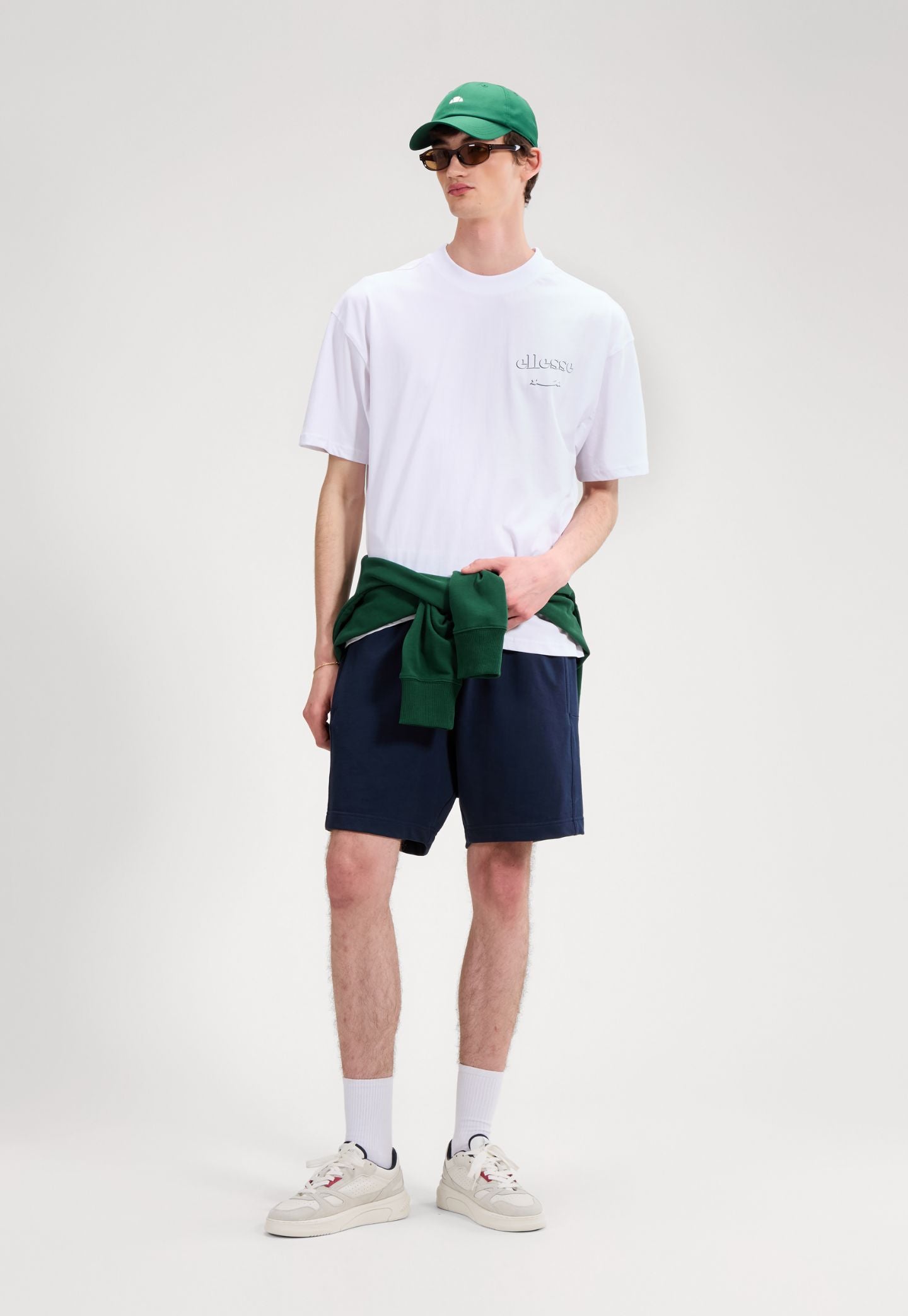 Lavender טי שירט קצרה לגברים Scroll Graphic ELLESSE‎