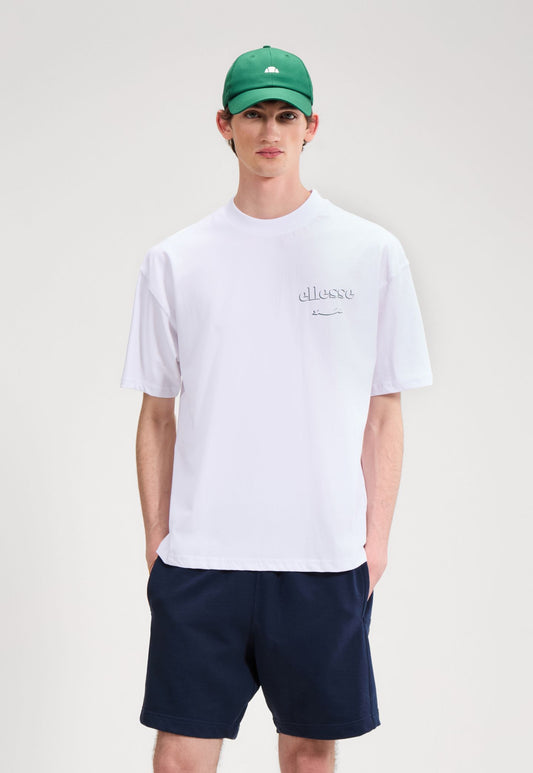 Lavender טי שירט קצרה לגברים Scroll Graphic ELLESSE‎
