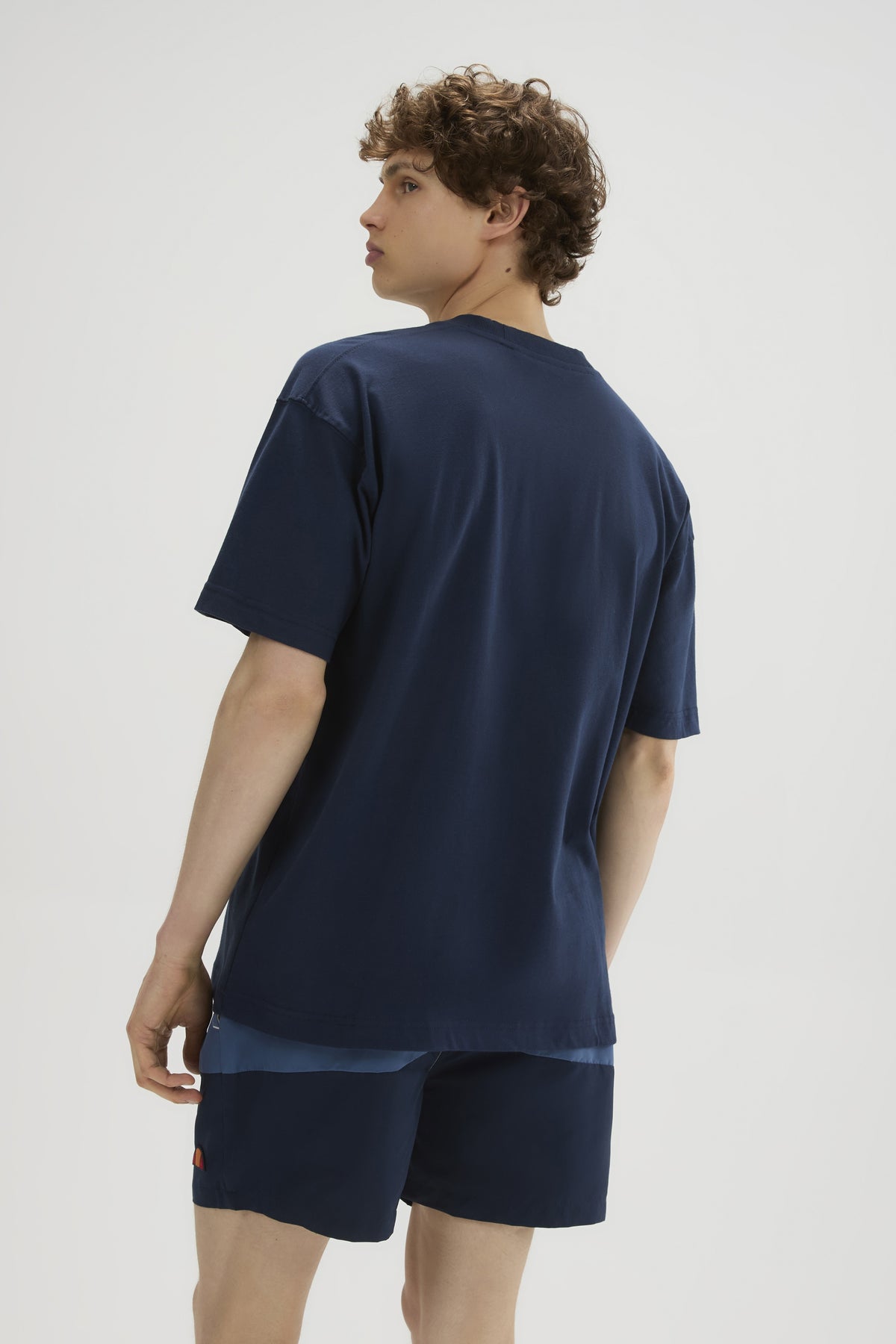 Dark Slate Gray SUISIO T-SHIRT-MENS HERITAGE ESSENTIALS טי שירט קצרה ELLESSE‎