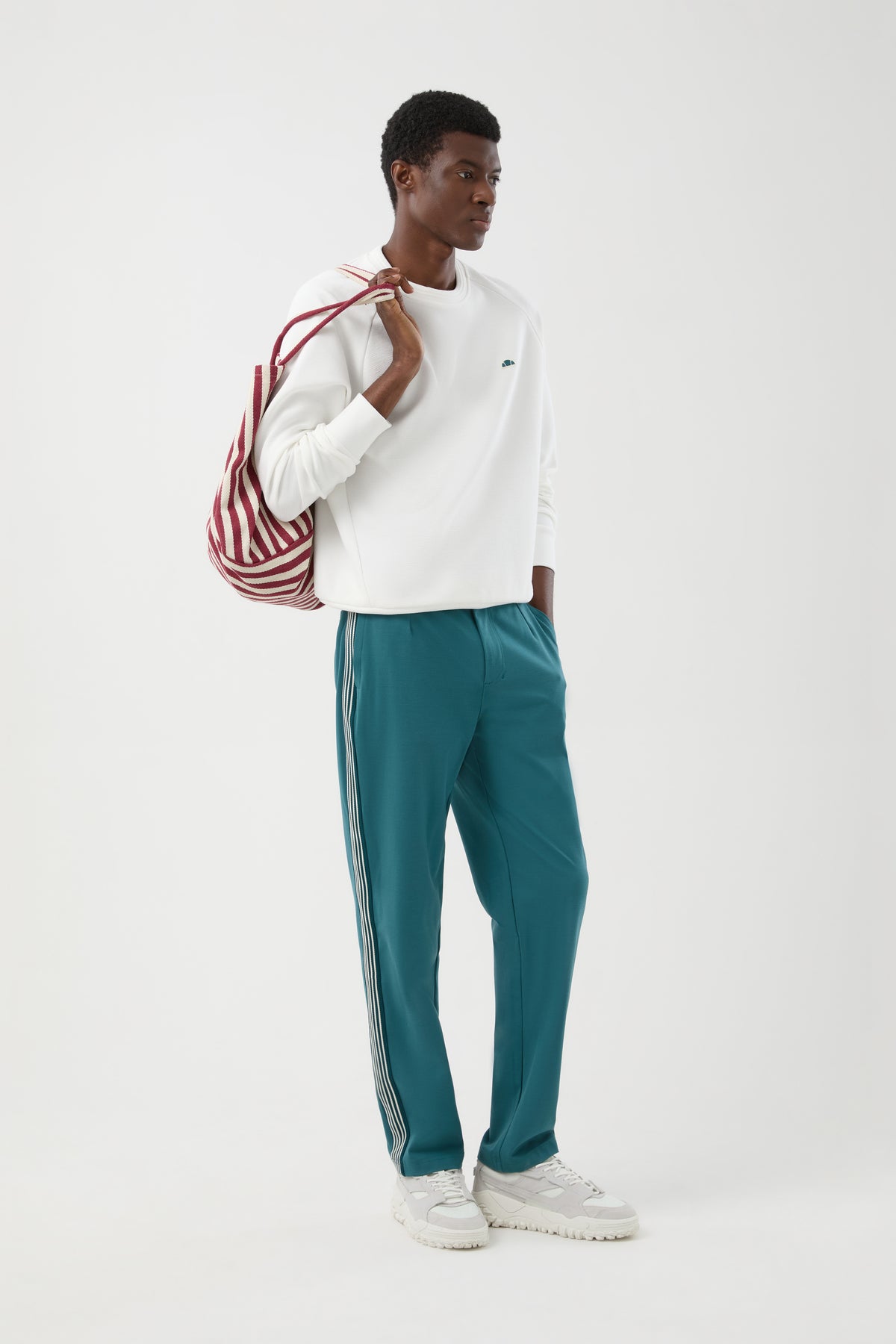Lavender VIVINO SWEATSHIRT-GIOCO MILANO סווטשירט ELLESSE‎