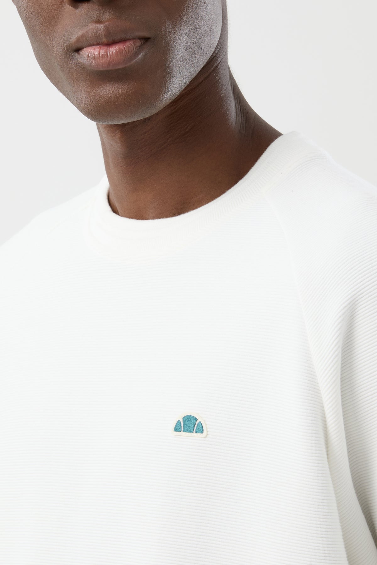 White Smoke VIVINO SWEATSHIRT-GIOCO MILANO סווטשירט ELLESSE‎