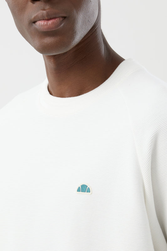 White Smoke VIVINO SWEATSHIRT-GIOCO MILANO סווטשירט ELLESSE‎