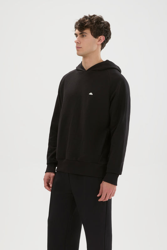 Black VIVINO OH HOODIE-GIOCO MILANO קפוצ'ון ELLESSE‎