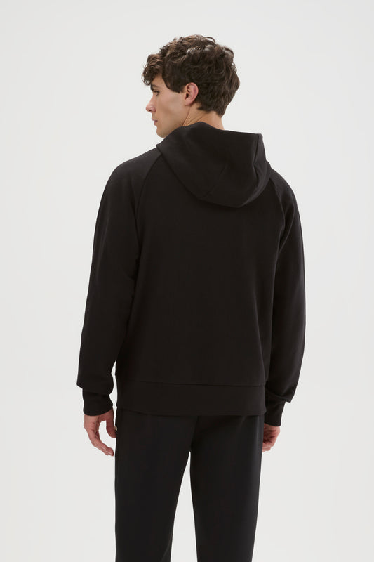 Black VIVINO OH HOODIE-GIOCO MILANO קפוצ'ון ELLESSE‎
