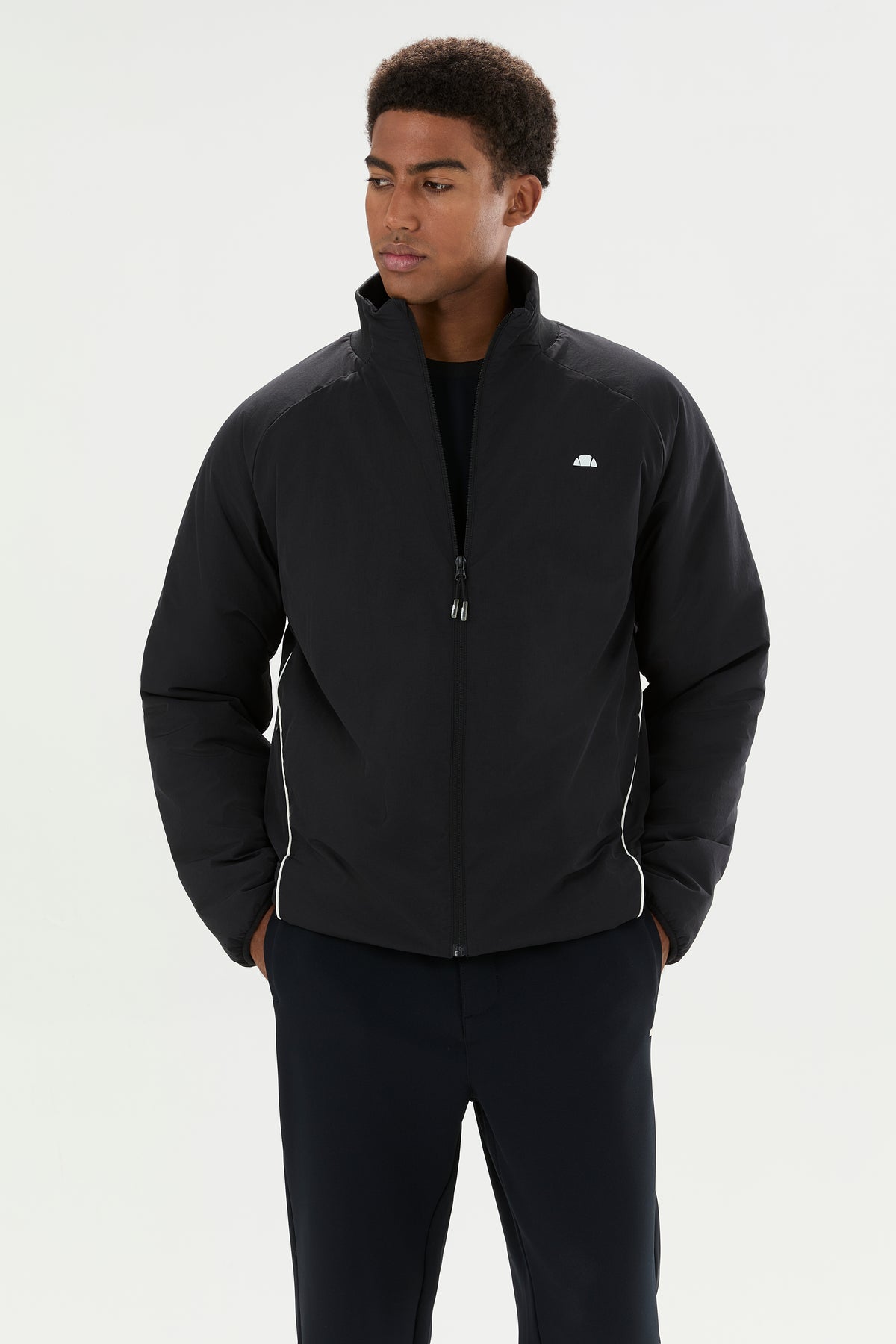 Black FERALA JACKET-GIOCO INVERNALI ג'קט ELLESSE‎
