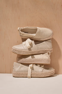 Rosy Brown אספדריל לילדות Valencia Platform TOMS