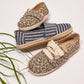 Lavender אספדריל בפרינט מנומר לפעוטות Alpargata Plus TOMS